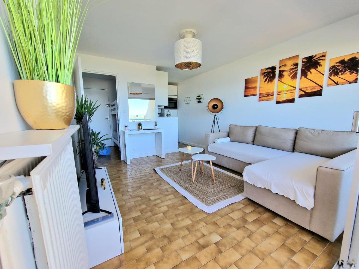 Appartement 1Ere Ligne Piscine Terrasse Au Bord De La Plage Front De Mer Avec 6 Velos Палава-ле-Фло Экстерьер фото