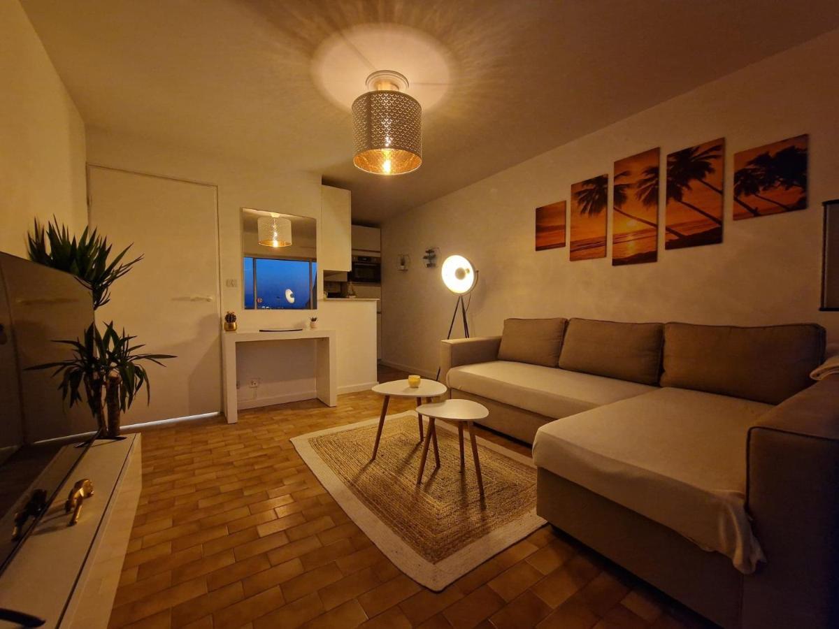 Appartement 1Ere Ligne Piscine Terrasse Au Bord De La Plage Front De Mer Avec 6 Velos Палава-ле-Фло Экстерьер фото