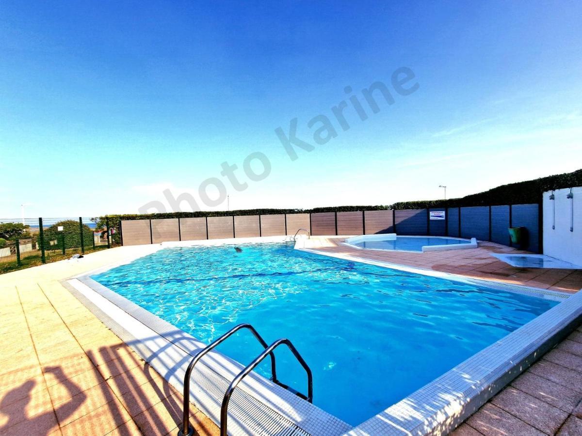 Appartement 1Ere Ligne Piscine Terrasse Au Bord De La Plage Front De Mer Avec 6 Velos Палава-ле-Фло Экстерьер фото